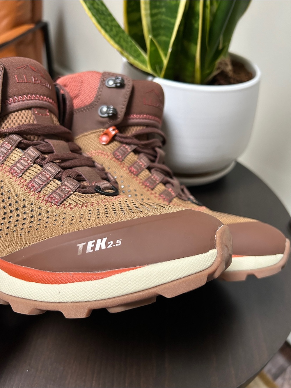 L.L. Bean Brown and Tan Trail-Ready Boots